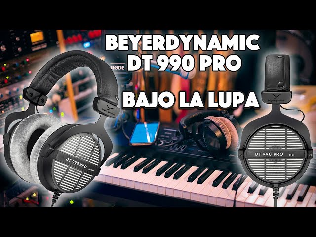 Vídeo relacionado con beyerdynamic DT 990 Pro con Cable de un Solo Lado, Auriculares de Estudio supraaurales para Mezcla, masterización y edición, 80 ohmios. Fabricados a Mano en Alemania.
