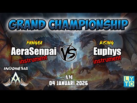 AeraSenpai vs Euphys AM Grand Championship 04 Januari 2026 | Atlantica Rebirth Indonesia