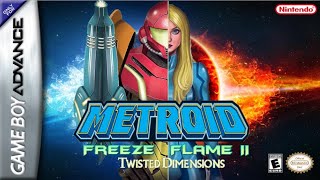 Metroid FreezeFlame 2: Twisted Dimensions - Hack of Zero Mission GBA