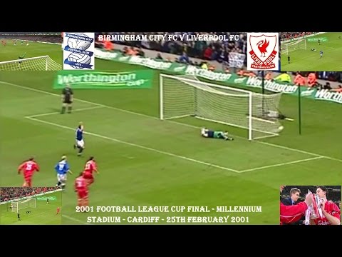 BIRMINGHAM CITY  FC V LIVERPOOL FC - FOOTBALL LEAGUE CUP FINAL 2001 - MILLENIUM STADIUM - CARDIFF