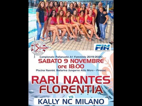 Pallanuoto A1 Femminile - Rari Nantes Florentia Vs Kally NC Milano