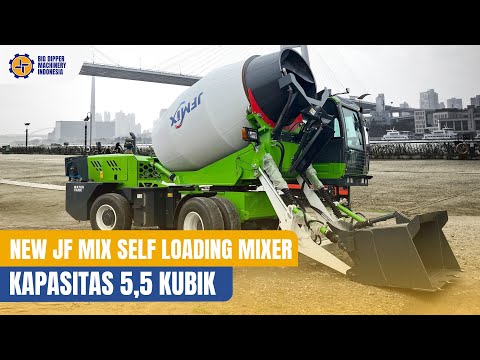 Mengoptimalkan Produktivitas Konstruksi dengan Self Loading Mixer 5,5 Kubik