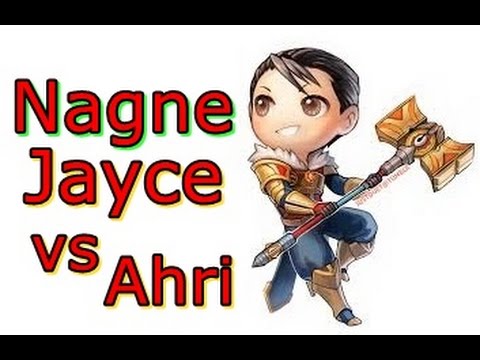 LOL Pro - KT Nagne Jayce vs Ahri - Korea SoloQ - Highlights