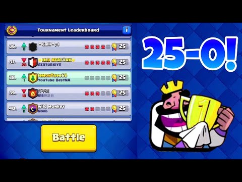 Global Tournament 25-0 with 3.0 xbow