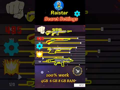 4gb ram sensitivity in free fire ||6 gb ram ff sensitivity ||8 gb ram ff sensitivity 🍷#shorts #ff