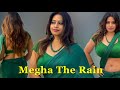Megha The Rain In Gorgeous And Hot Plane Green Saree Saree Lover Saree Fashion Sareelover