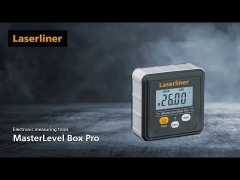 This digital electronic spirit level allows angles to be trans...