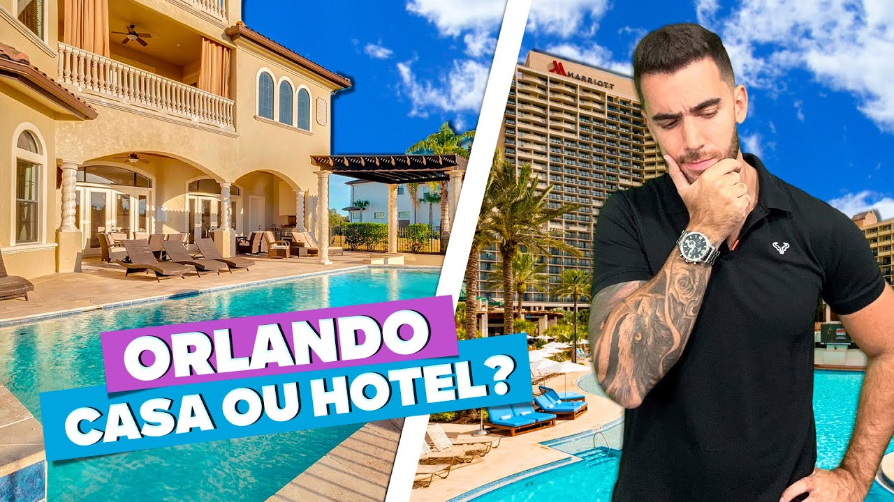 Alugar uma CASA ou se hospedar em HOTEL em ORLANDO? Qual vale mais a pena?
