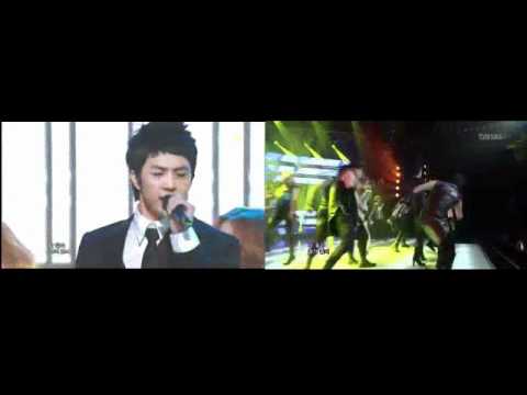 [CUT] Thunder and IU with Sunny Hill - The Grasshopper