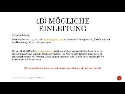 Die Zusammenfassung Video video