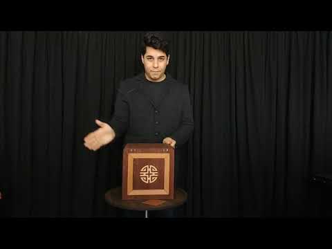 Saturn Magic -Vanishing and Appearing Dove Cage in a Cube (Wooden) by Tora Magic - Trick