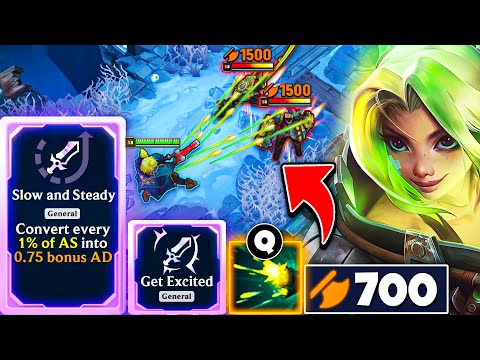 Hidden Interaction: 700 AD Slow and Steady Zeri with Jinx's Passive