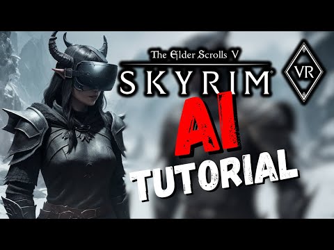 How to setup AI in Skyrim VR Mad God Overhaul // Easy Tutorial