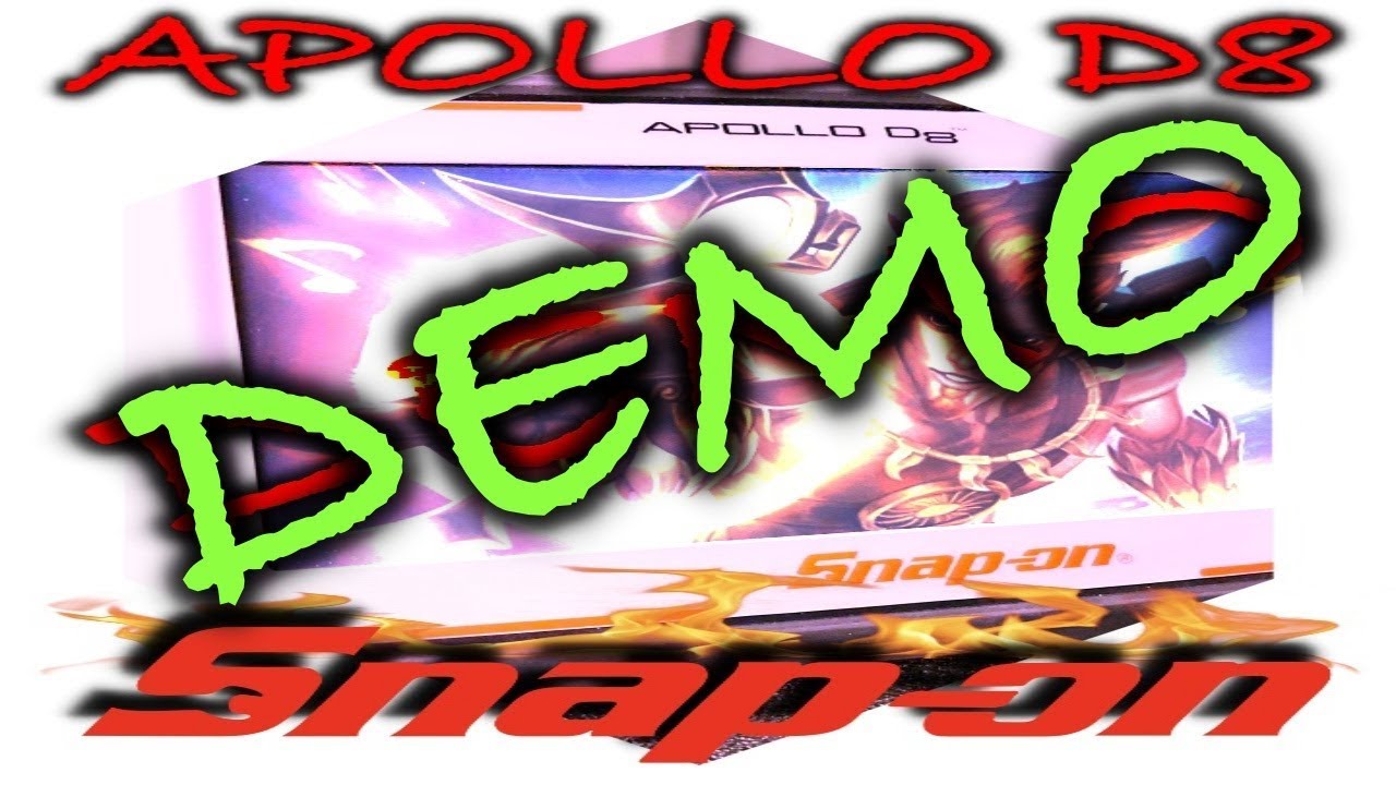APOLLO D8 *SNAP ON* DEMO