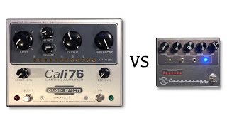 Video thumbnail for Origin Effects Cali76 vs Keeley Compressor Pro by shnobel