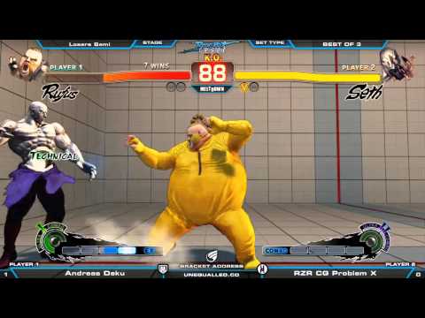 Andreas (Rufus) vs Problem X (Seth)