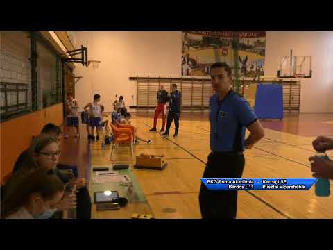 BKG Prima Akadémia Bárdos U11 - Karcagi SE Pusztai Viperabébik  Kenguru Kupa U11  2022.01.16.