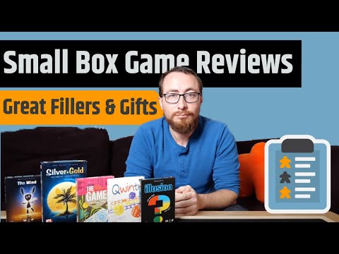 5 Small Box Game Reviews - Great Gifts & Filler Games