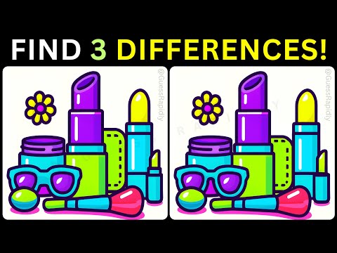 ⏳Find Three Differences in These Images⏰【#428 Brain Game Challenge Spot 3 Differences】