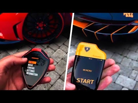 10 ERSTAUNLICHE SUPERSPORTWAGEN-TOUCH-SCHLÜSSEL