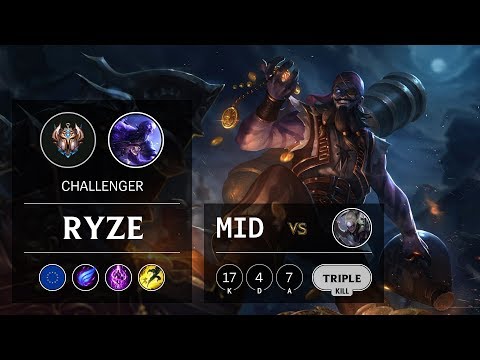 Ryze Mid vs Diana - EUW Challenger Patch 10.2