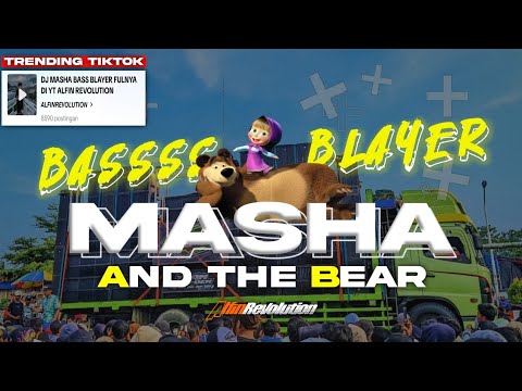 DJ MASHA AND THE BEAR VIRAL TIKTOK BASS BLAYER X STYLE MUGWANTI DI JAMIN HOREG POL |ALFIN REVOLUTION