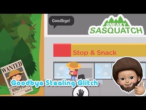 Sneaky Sasquatch Glitch - Goodbye Stealing Glitch [Dinsun Video]