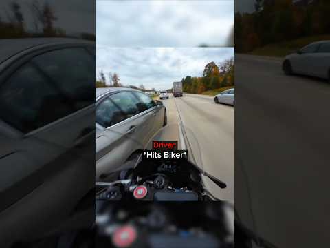 He Swerved Into This Biker… Then They HUGGED It Out❤️