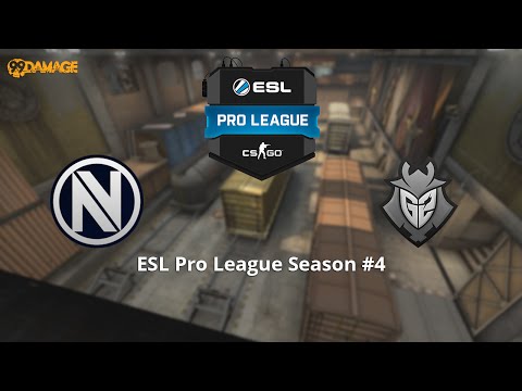 EnVyUs vs. G2 Esports | Spieltag 5, ESL Pro League Season #4 | de_train