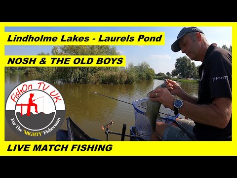 Фото LIVE MATCH FISHING : LINDHOLME LAKES : LAURELS POND : NOSH & THE OLD BOYS