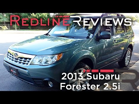 2013 Subaru Forester 2.5i Review, Walkaround, Exhaust, & Test Drive