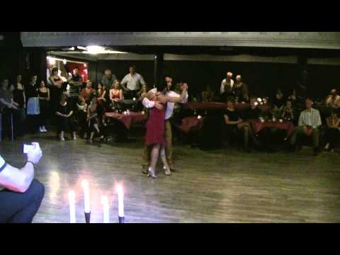  Felipe Zarzar  and  Mamié Sancy  are  dancing  to  the  vals  "  Lo Que Vieron Tus Ojos  "