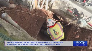 Work begins on $37M project to replace New Jersey's lead service lines