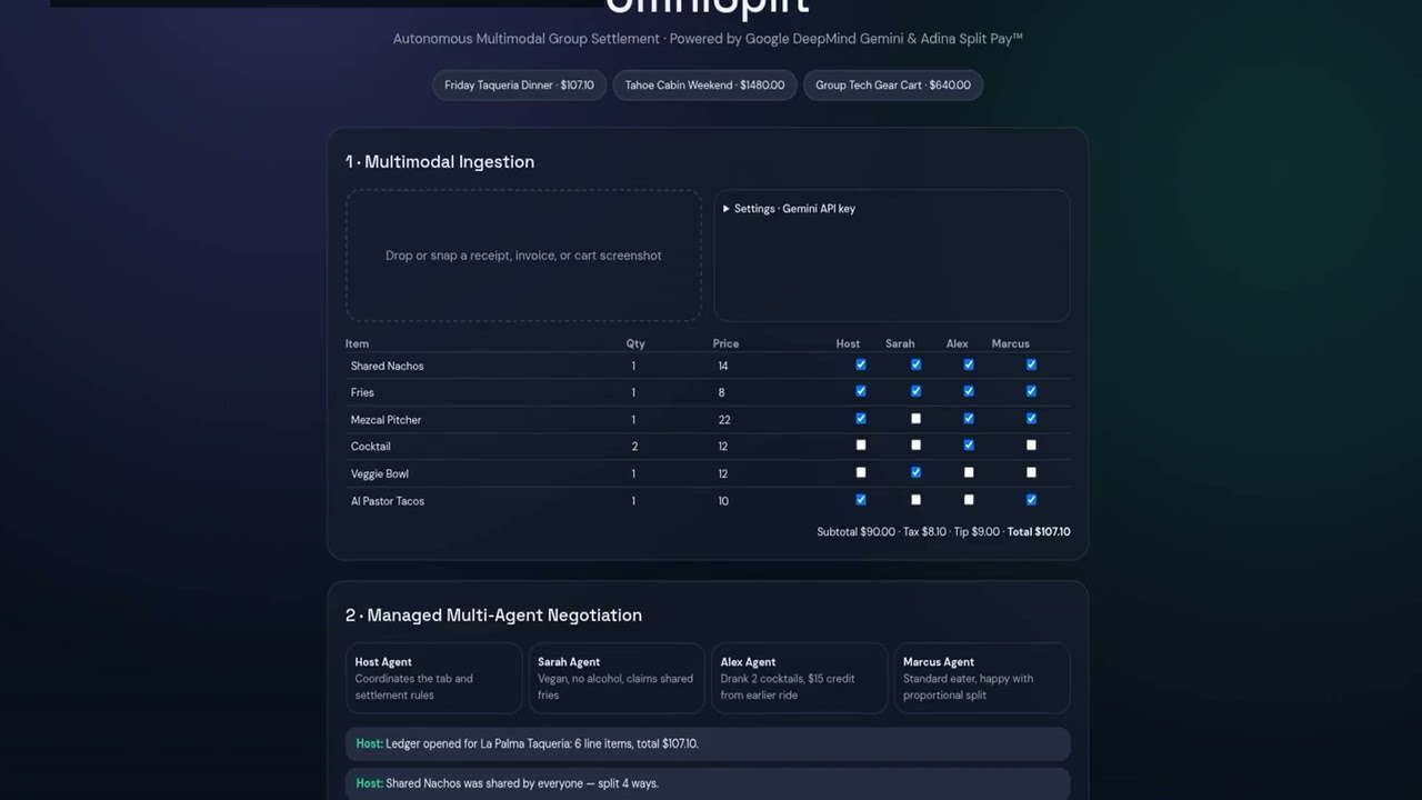 OmniSplit — Demo video