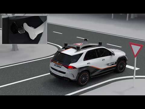 Mercedes-Benz ESF 2019 - Active Brake Assist with enhanced functions at intersections