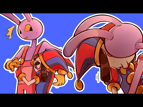 Romantic Kiss 💋| Jax x Pomni | The Amazing Digital Circus Comic | TADC