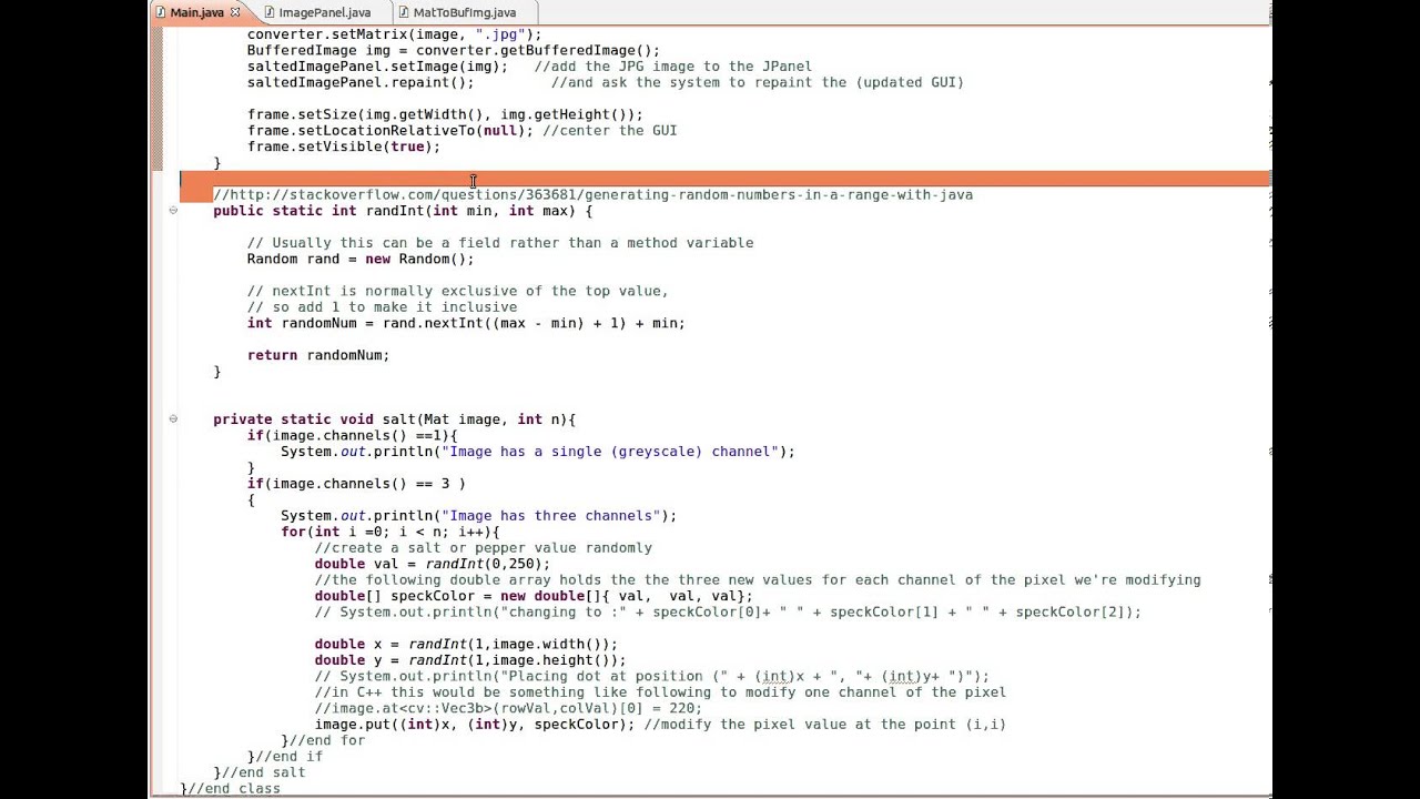 OpenCV Java Modify Individual Pixels in an Image