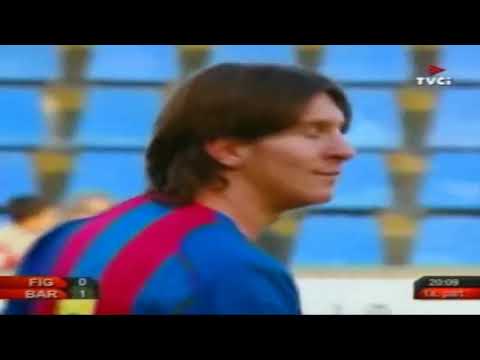 28.11.2004. España. Segunda B. Messi Vs Figueras
