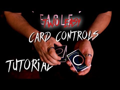 2 EASY CARD CONTROLS & CARD TO POCKET