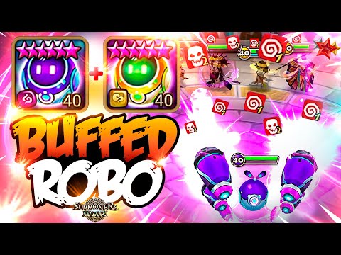 This Combo with BUFFED ROBO is INSANE (EZ Guardian) - Summoners War