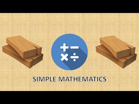 Part of a video titled How to calculate wood in CFt - YouTube