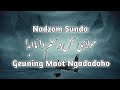 Nadzom Sunda Geuning Maot Ngadodoho
