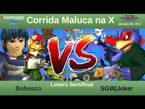 CMX Melee Losers Semifinal - Bobesco (Marth, Fox) vs SGW|Joker (Falco, Sheik)