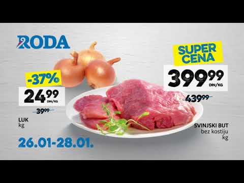 Roda pijaca 26.01 - 28.01.2018.