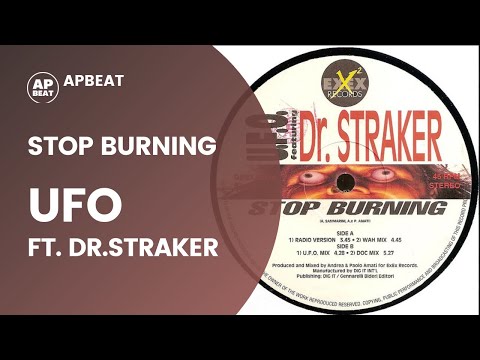 Italo Disco: Original rare 90s dance underground music: STOP BURNING (Ufo ft. Dr.Straker)