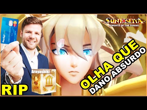 REPARO SHAKA ARAYASHIK  REPARO OLHA O DANO QUE NÃO PODEMOS TER! SAINT SEIYA AWAKENING