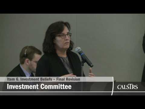Teachers' Retirement Board - April 2017 - Investment Committee (Part 1 of 2)