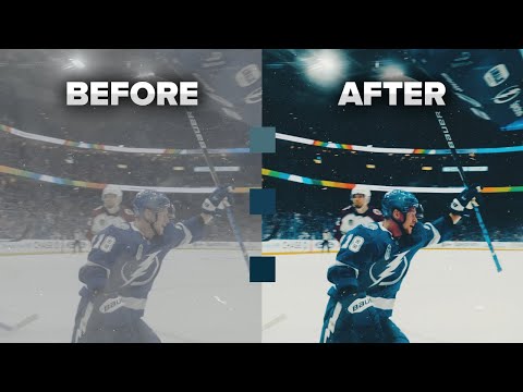 How I COLOR GRADE my Hockey Videos // Simple Color Grading Breakdown (Adobe Premiere Pro Tutorial)
