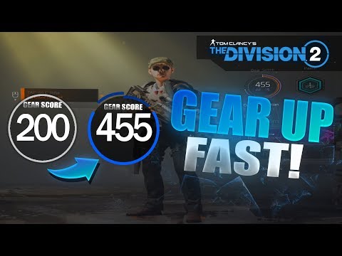 The Division 2 - Gear Up Super Fast! End Game Gearscore Guide Video