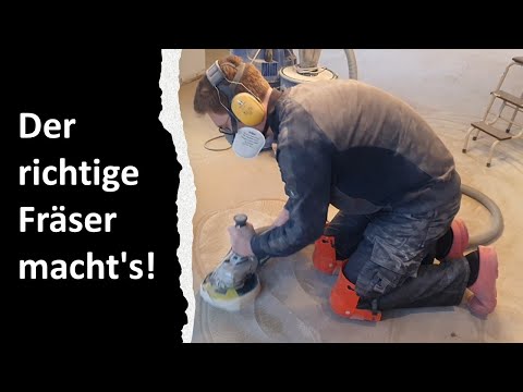 Removing carpet adhesive and sanding the floor - My equipment